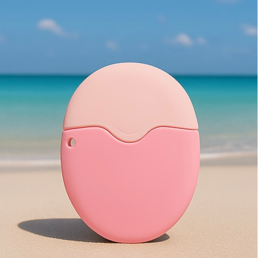 Silicone sunscreen roller applicator