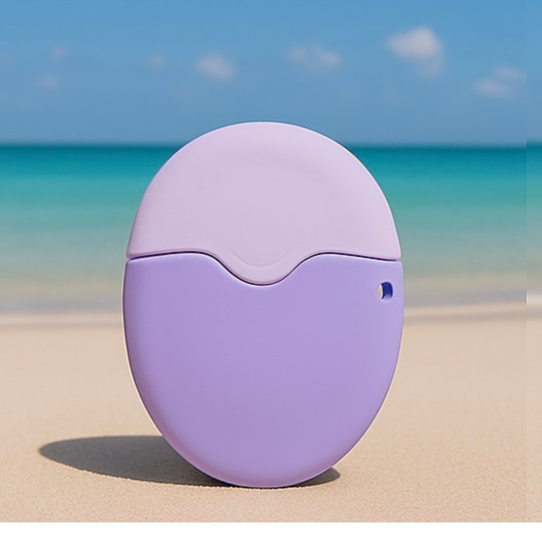 Silicone sunscreen roller applicator
