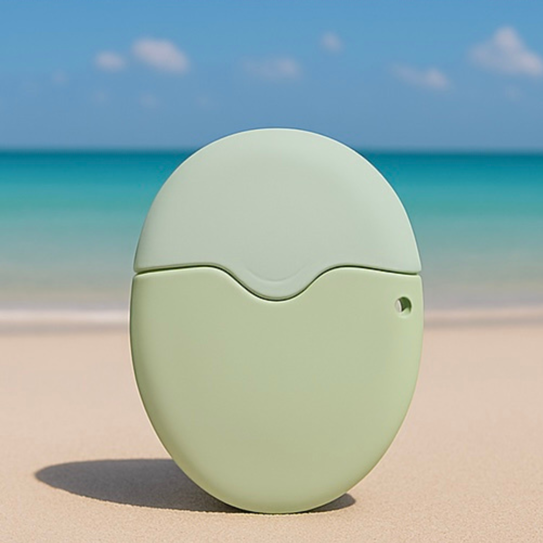 Silicone sunscreen roller applicator