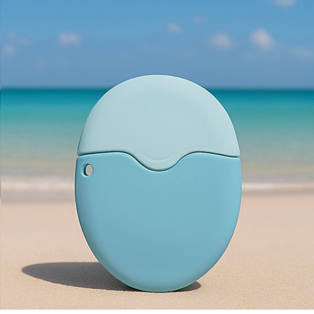 Silicone sunscreen roller applicator